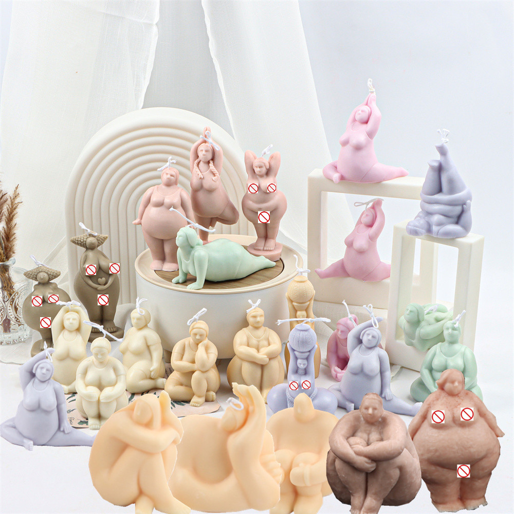 Abstract Fat Women Body Candle - Resin Art Furniture 리뷰 및 가격