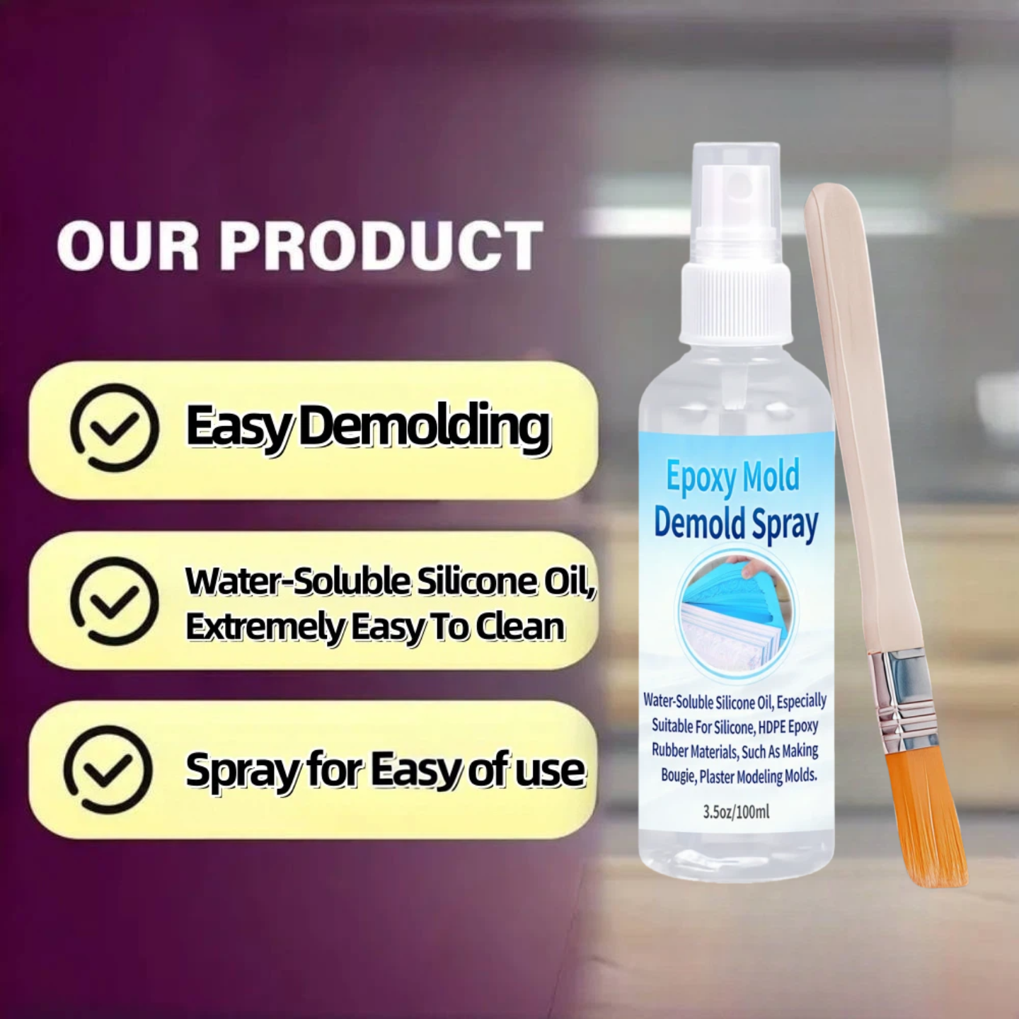 1-Piece Fast-Drying Epoxy Rele - Release Spray Silicone 리뷰 및 가격