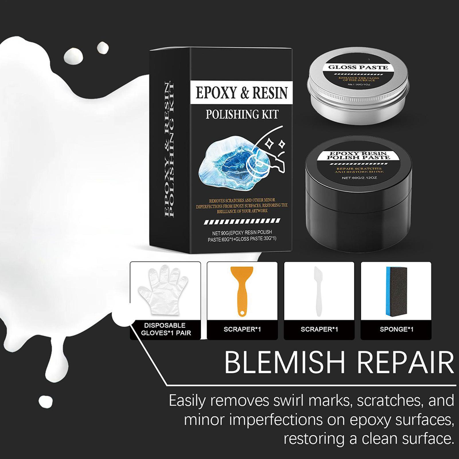 Epoxy Resin Polishing Kit - Cr - Resin Art Kit 리뷰 및 가격