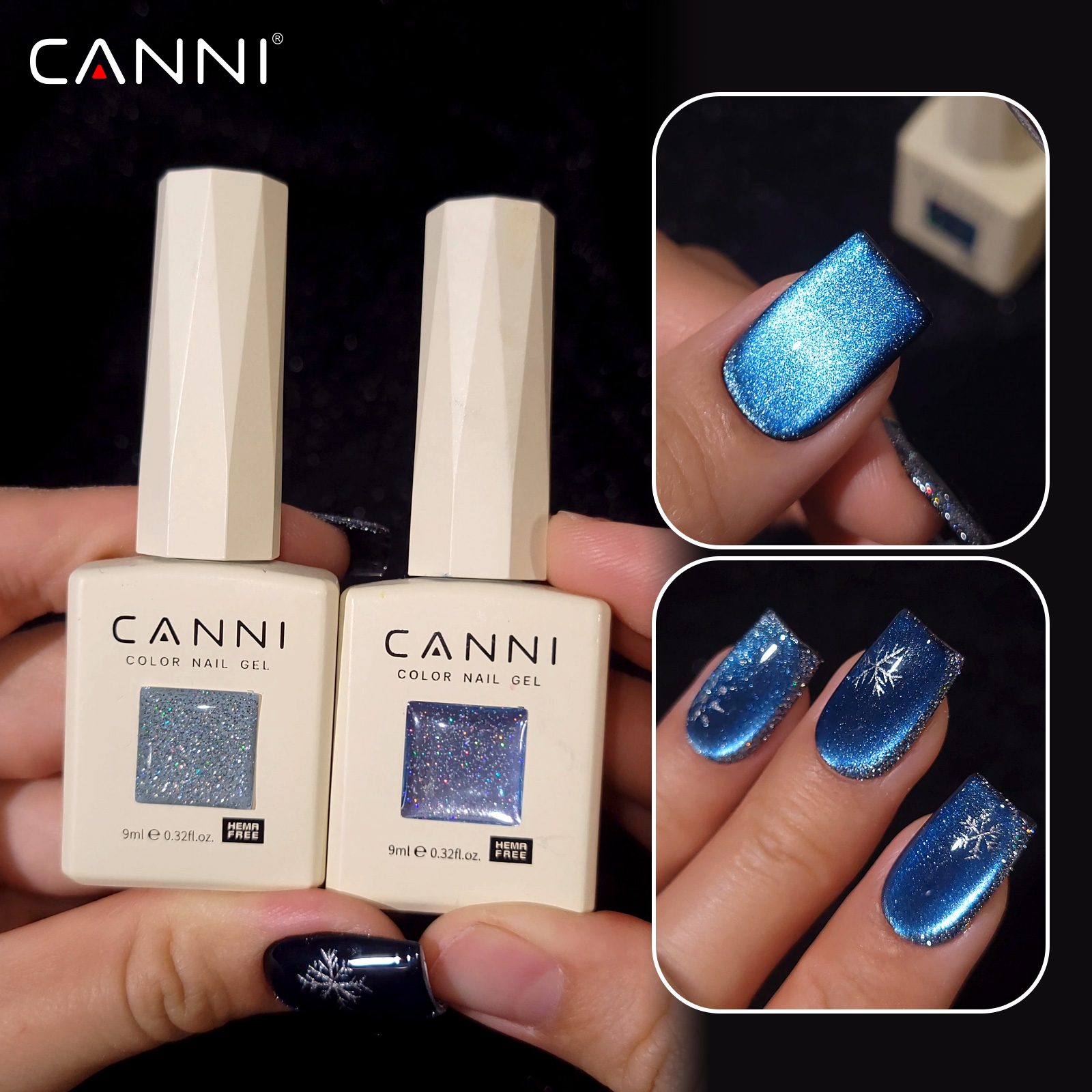 8pcs/kit 9ML CANNI Cat Eye Gel - Uv Lamp Nail Resin 리뷰 및 가격