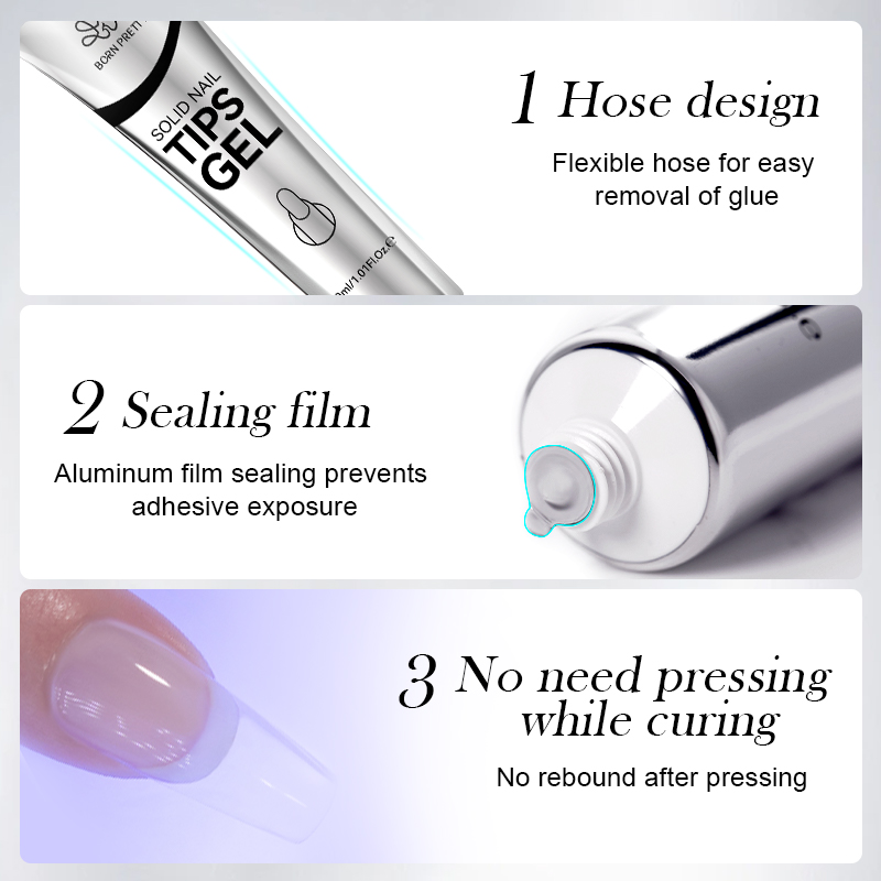 BORN PRETTY 30ML Solid Nail Ti - Uv Lamp Nail Resin 리뷰 및 가격