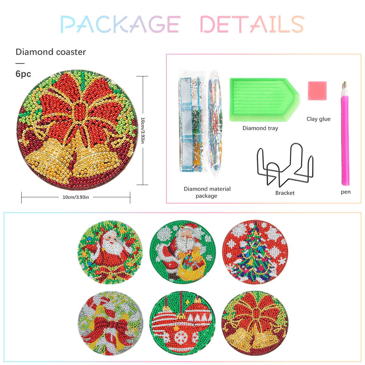 GATYZTORY 6pcs/Set DIY Diamond - Resin Art With Wood 리뷰 및 가격