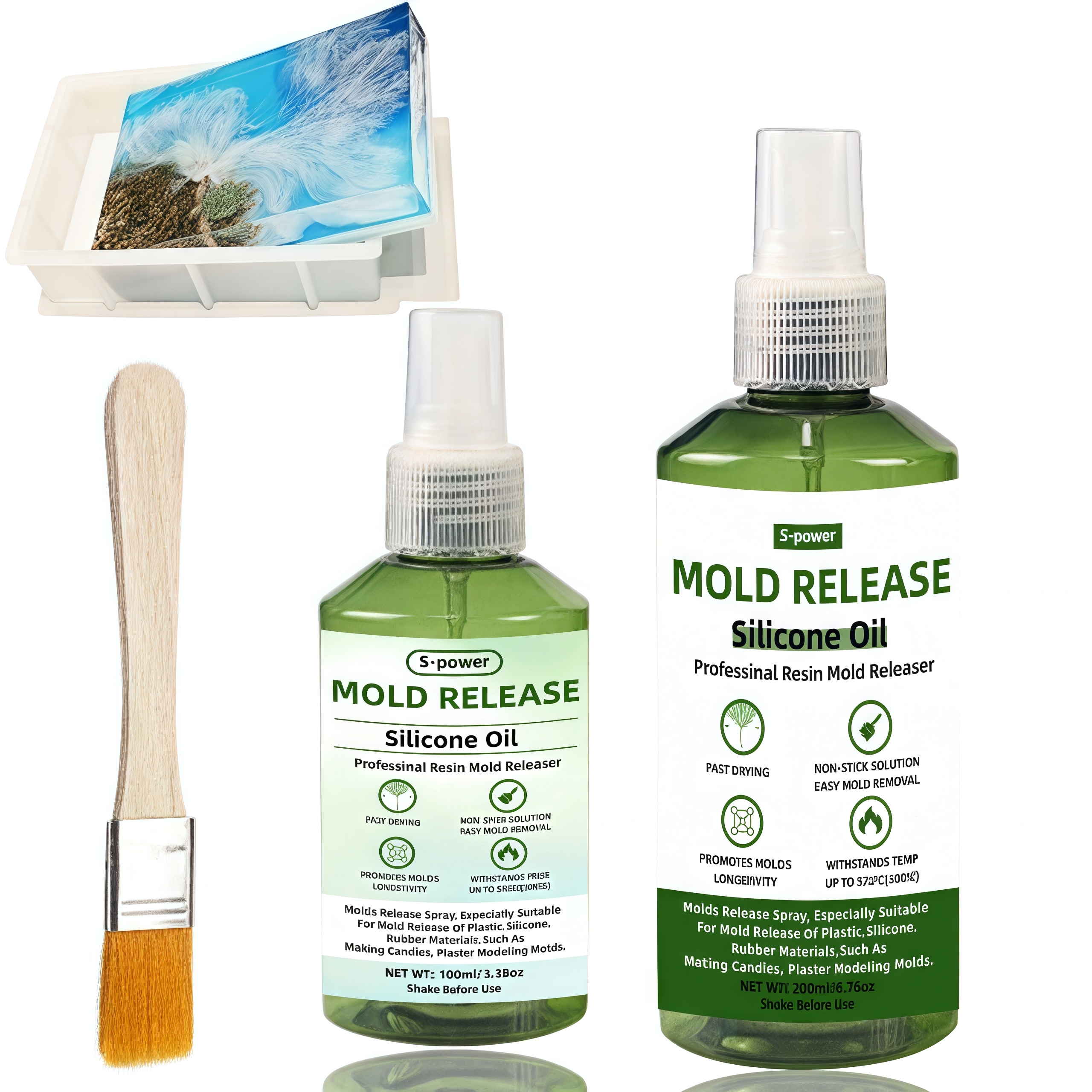 3.3oz Molds Silicone Oil Relea - Release Spray Silicone 리뷰 및 가격