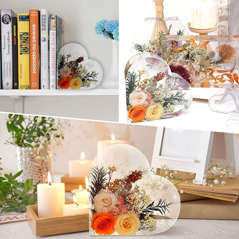 Large Heart Epoxy Resin Mold F - Resin Art Tools 리뷰 및 가격
