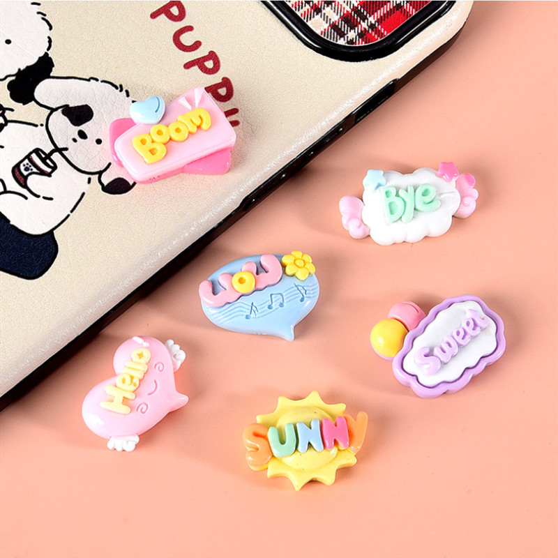 10/20/30Pcs Cute Letter Planar - Resin Art Letter Keychain 리뷰 및 가격