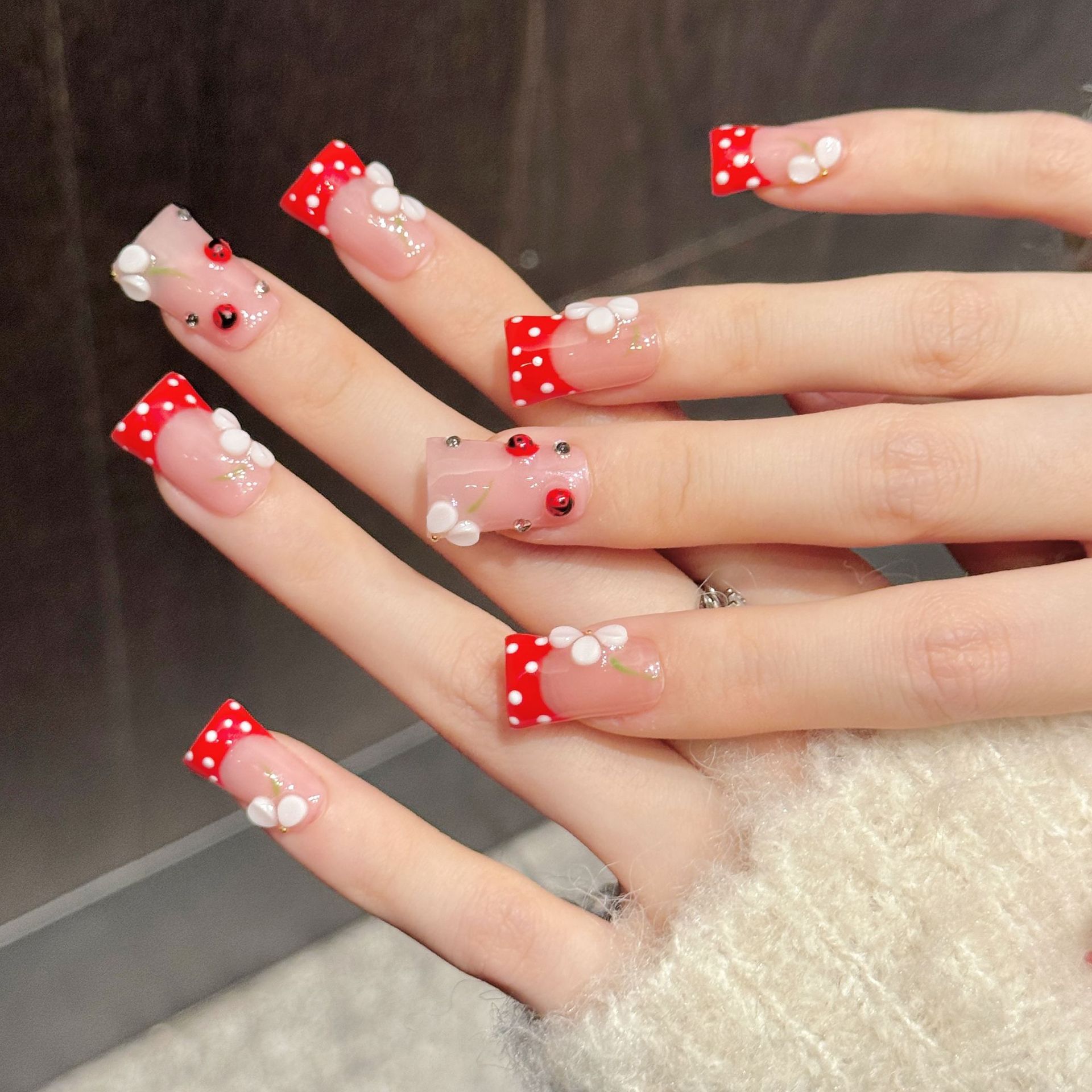 10pcs Pure Hand Pressed Short  - Resin Art Ideas 리뷰 및 가격