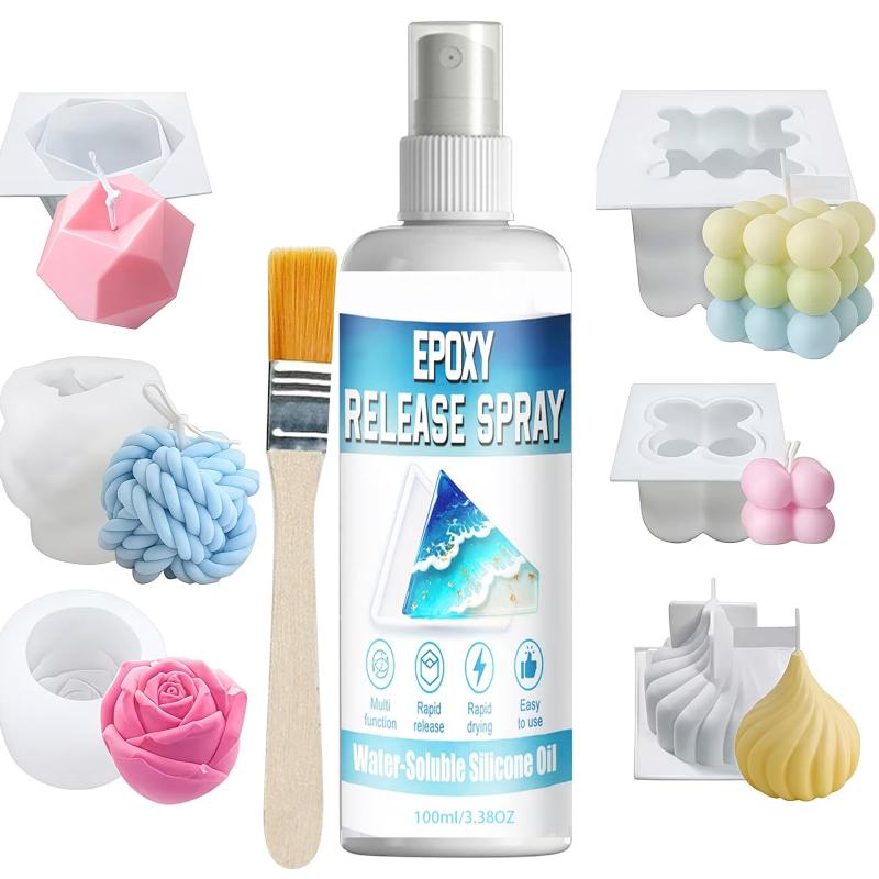 Hot！Epoxy Mold Demold Spray -  - Release Spray Silicone 리뷰 및 가격