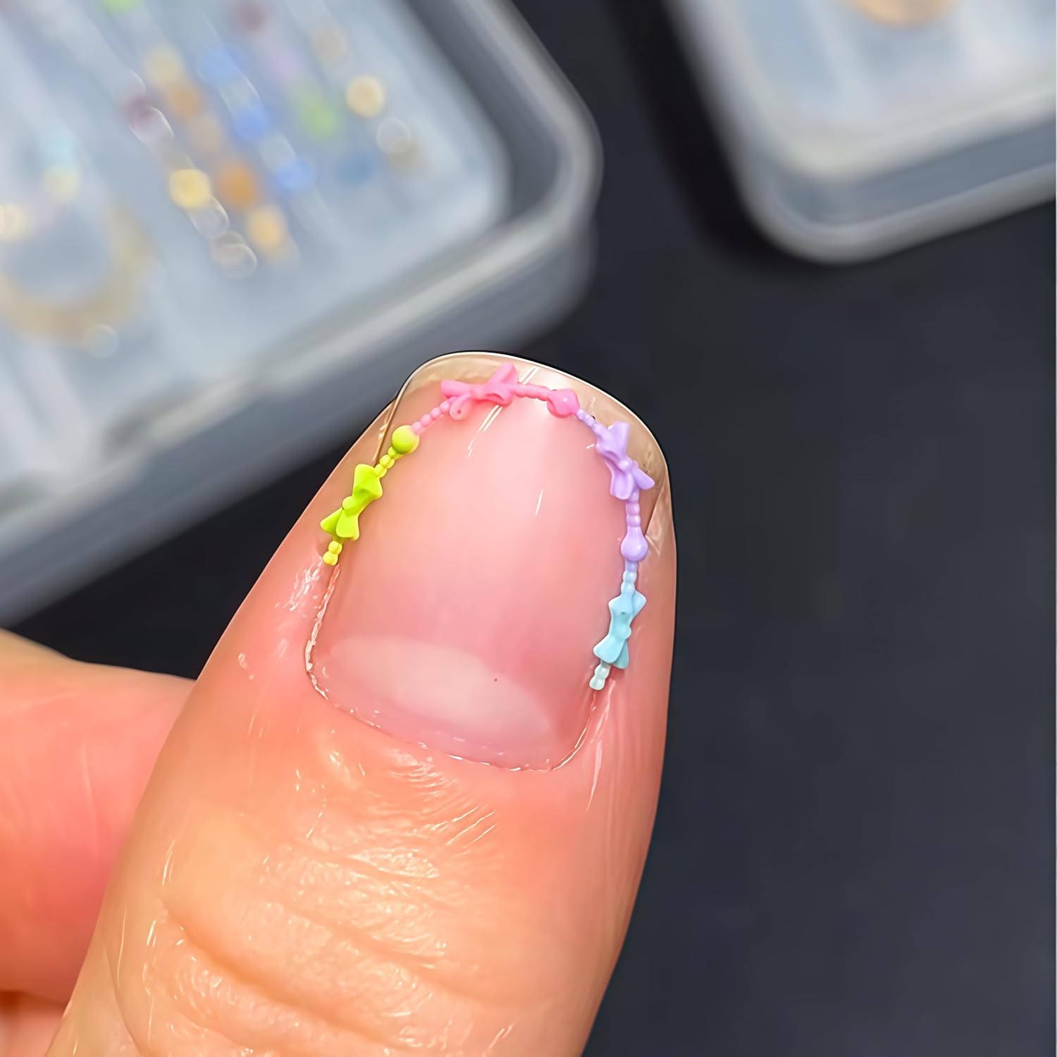 3D Bead Necklace Gel Nail Art  - Resin Art Templates Free 리뷰 및 가격