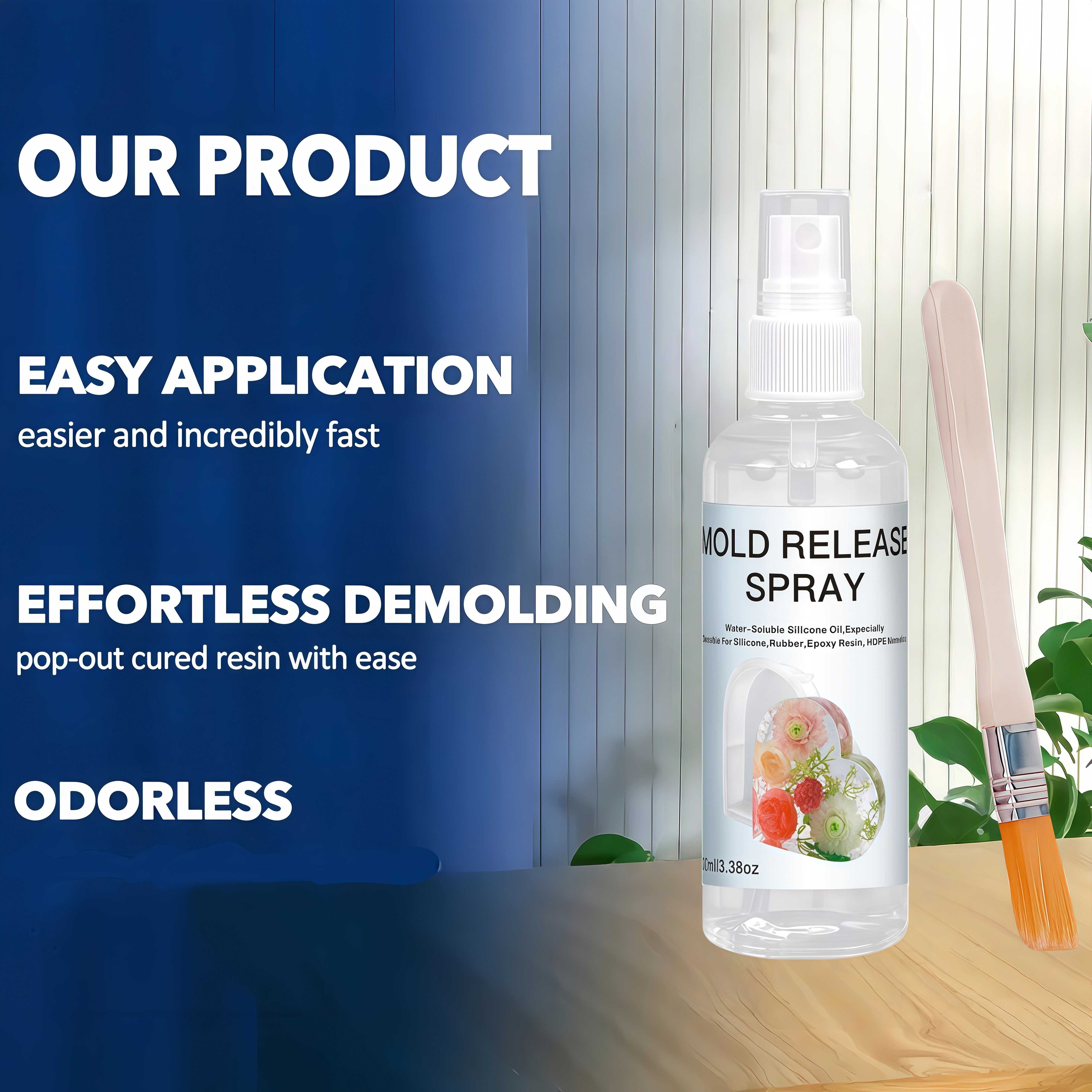 [mold demold spray] Non-Stick  - Release Spray Silicone 리뷰 및 가격