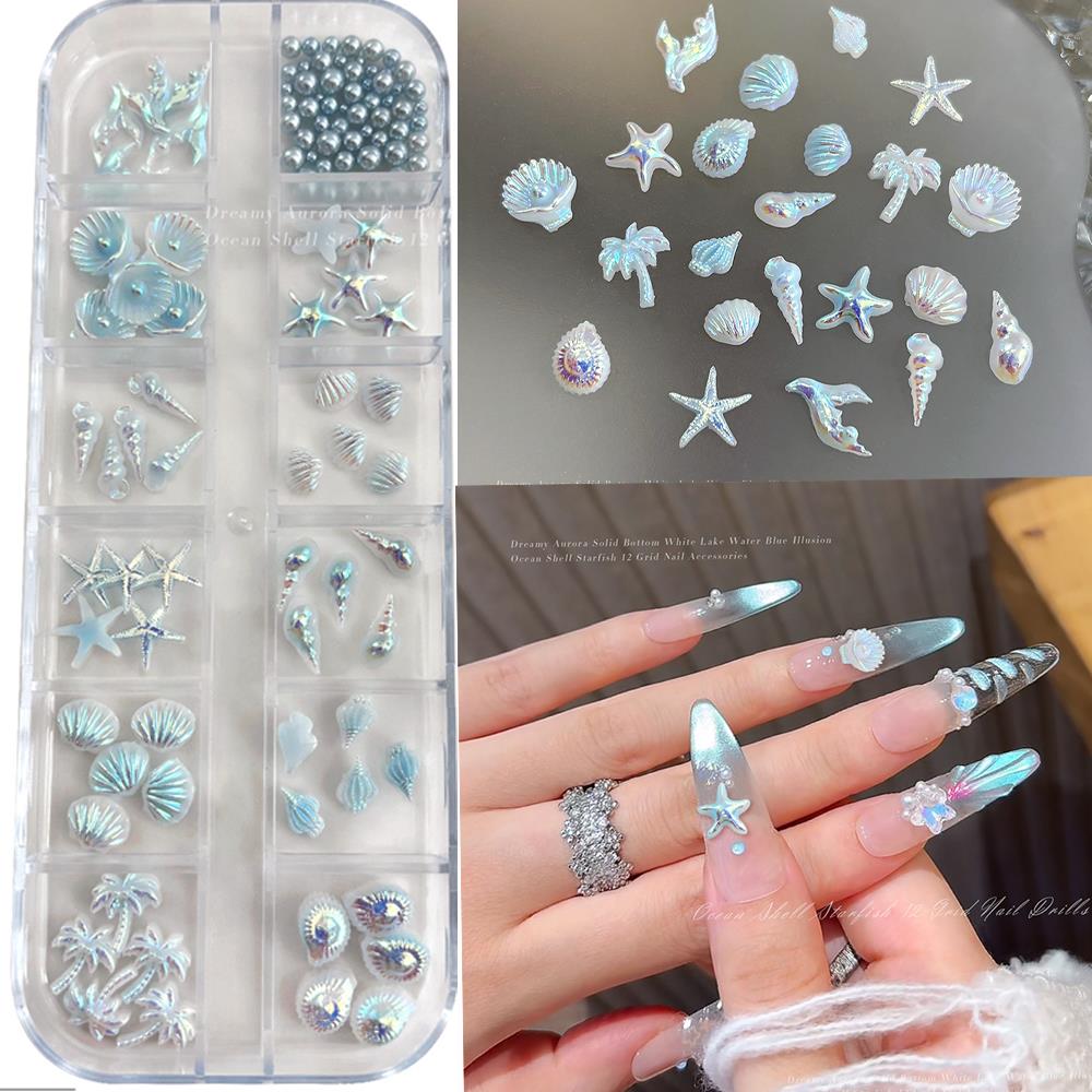 12Grids 3D Mixed Ocean Style N - Resin Art Beach Theme 리뷰 및 가격
