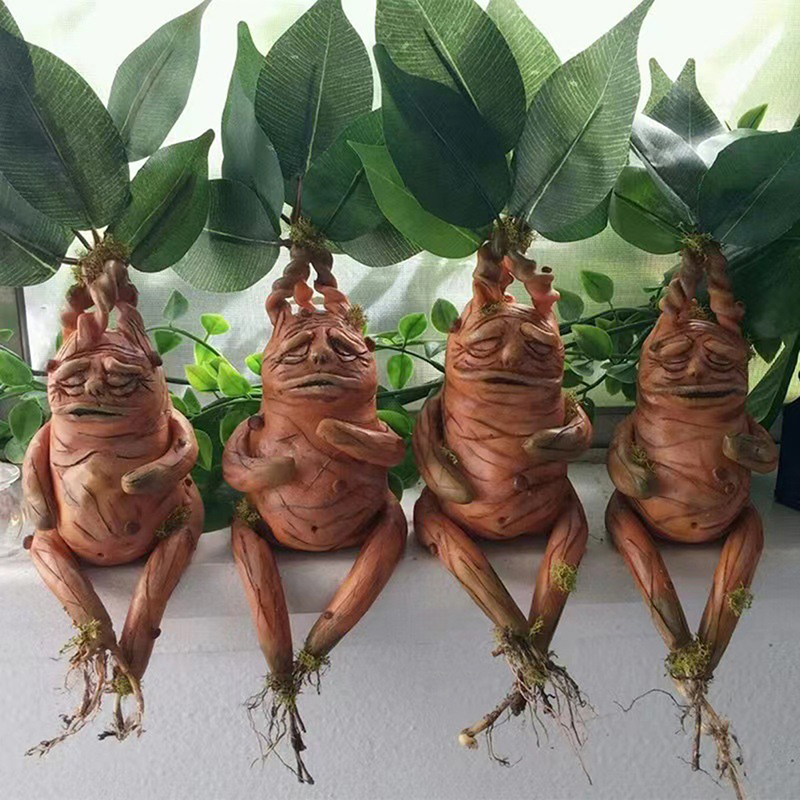 1PCS Mandrake Grass Resin Stat - Resin Art For Anniversary Gift 리뷰 및 가격