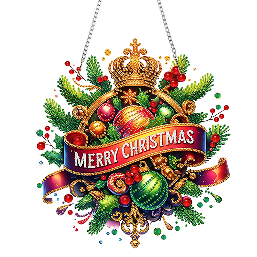 Christmas Theme Colored Ball 2 - Resin Art Hanging 리뷰 및 가격