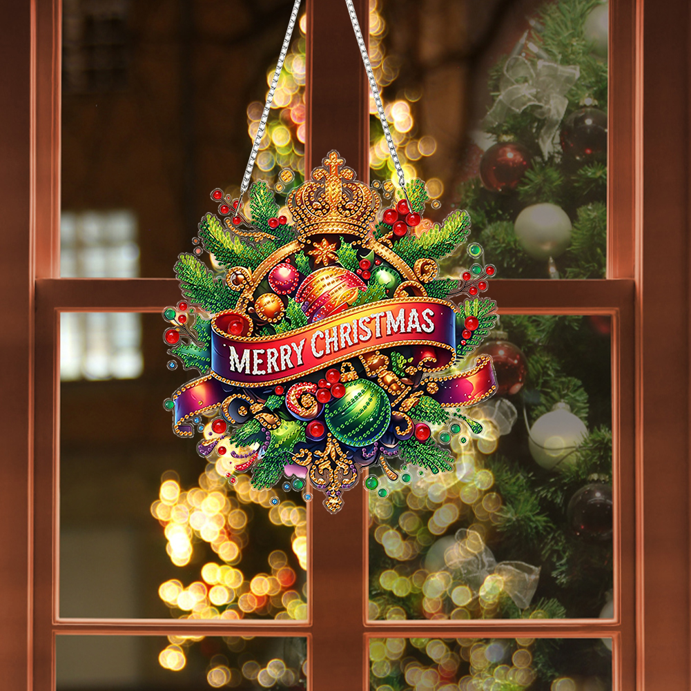 Christmas Theme Colored Ball 2 - Resin Art Hanging 리뷰 및 가격