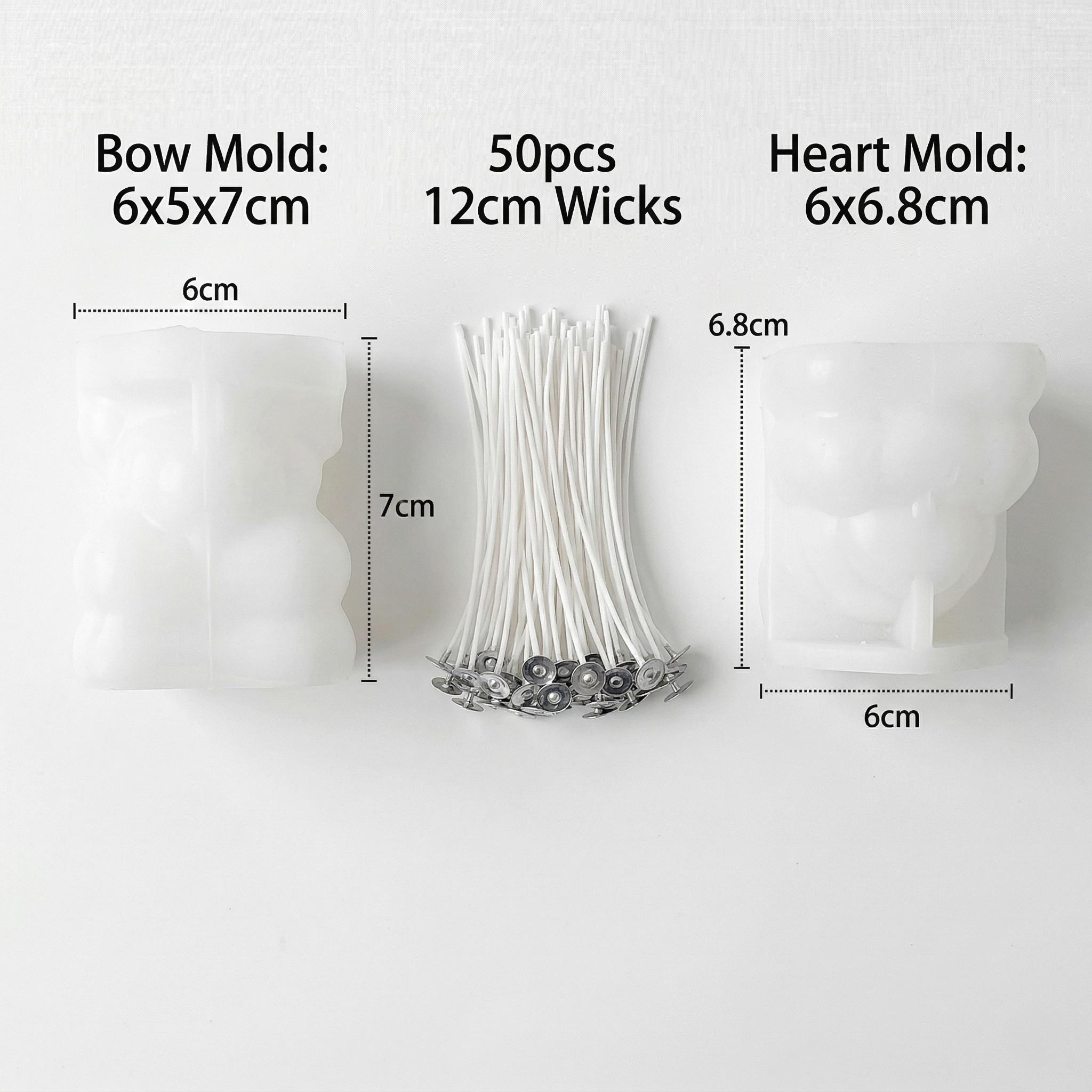 1/2pcs 3D Heart Bow Rose Bear  - Resin Art Rose 리뷰 및 가격