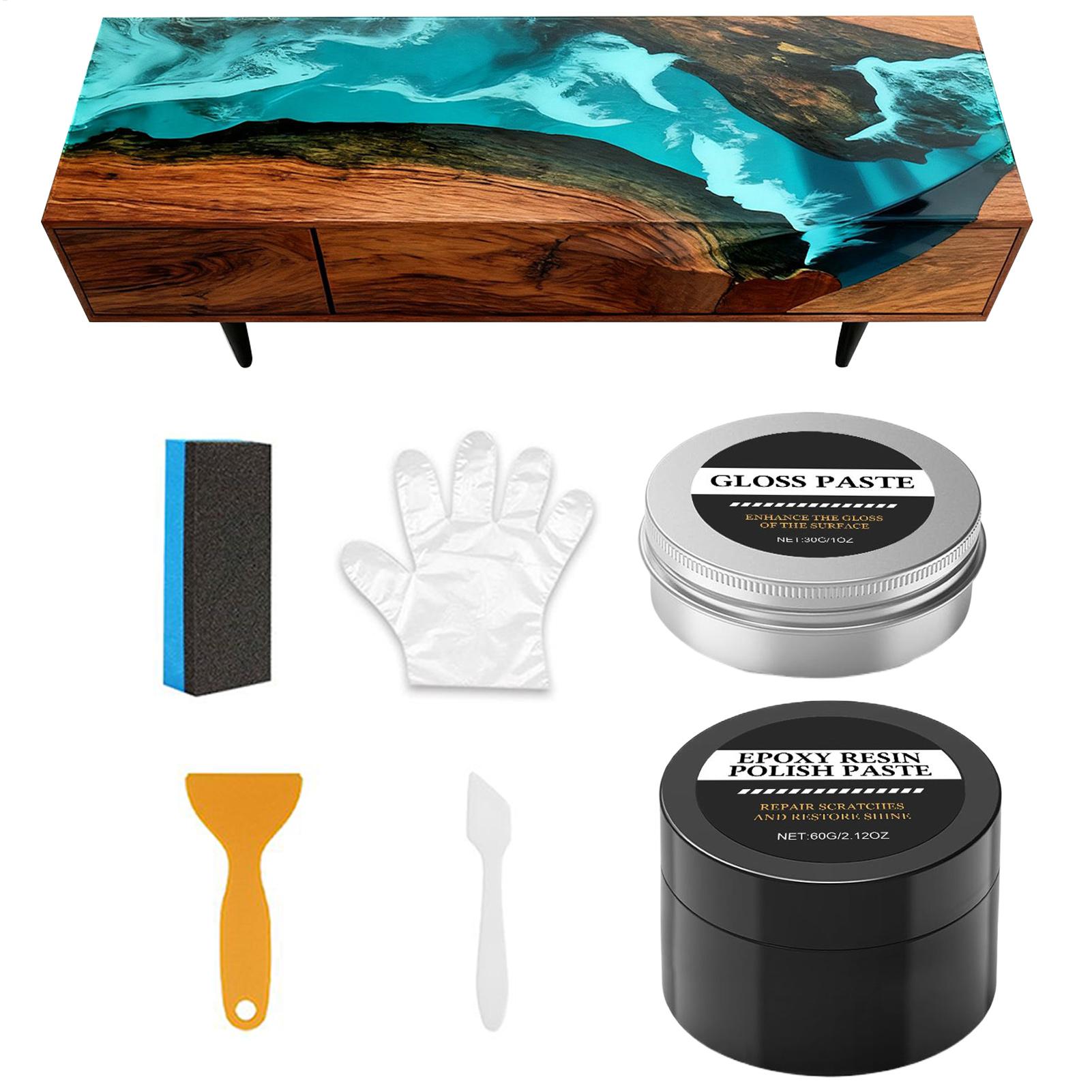 Epoxy Resin Polishing Kit - Cr - Resin Art Kit 리뷰 및 가격