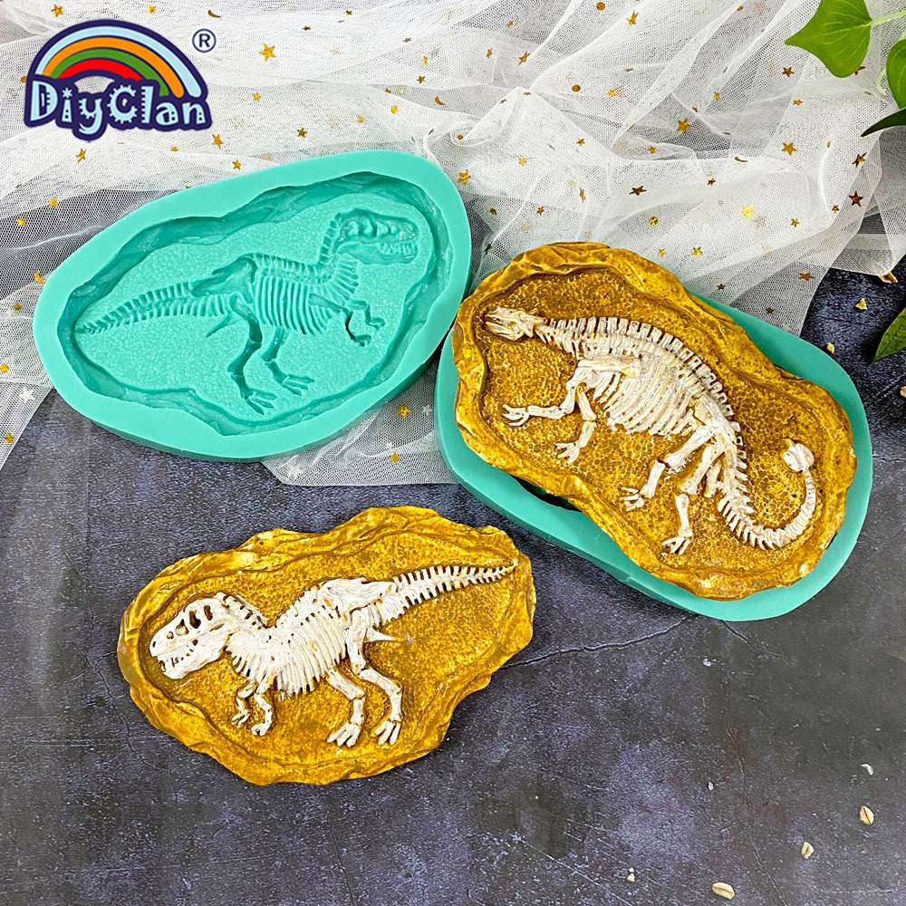 Dinosaur Skeleton Specimen Sil - Resin Art Mold 리뷰 및 가격