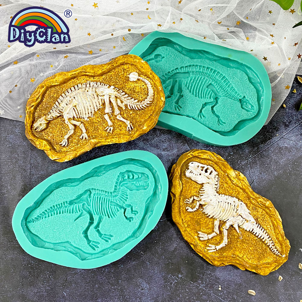 Dinosaur Skeleton Specimen Sil - Resin Art Mold 리뷰 및 가격