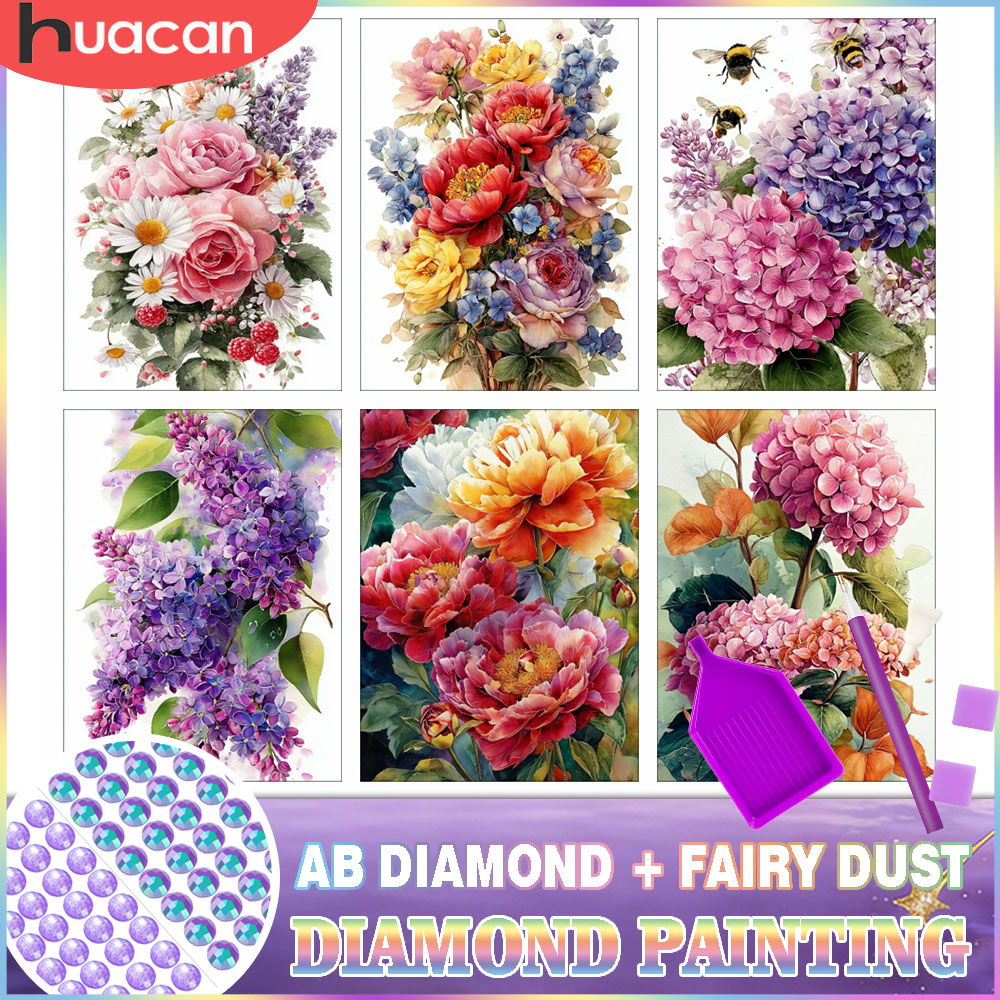 HUACAN Diamond Painting Kit Fl - Resin Art Rose 리뷰 및 가격