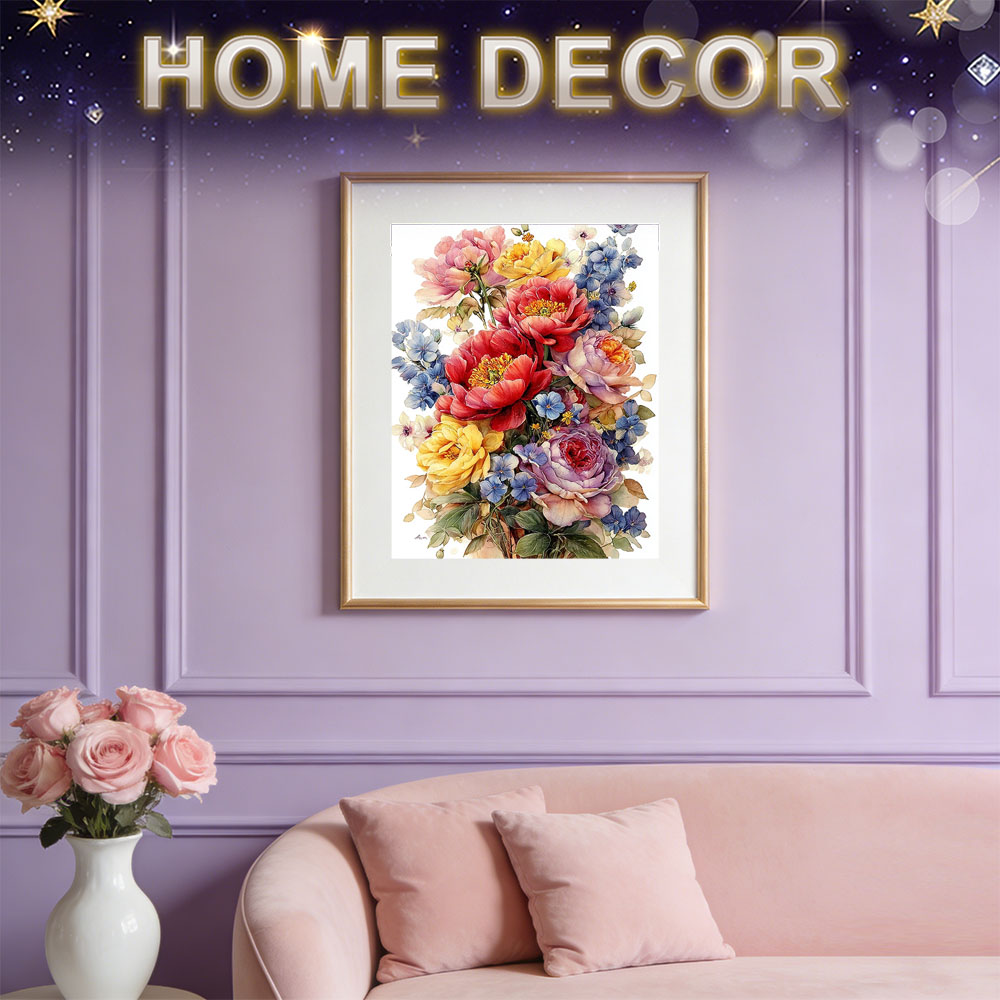 HUACAN Diamond Painting Kit Fl - Resin Art Rose 리뷰 및 가격