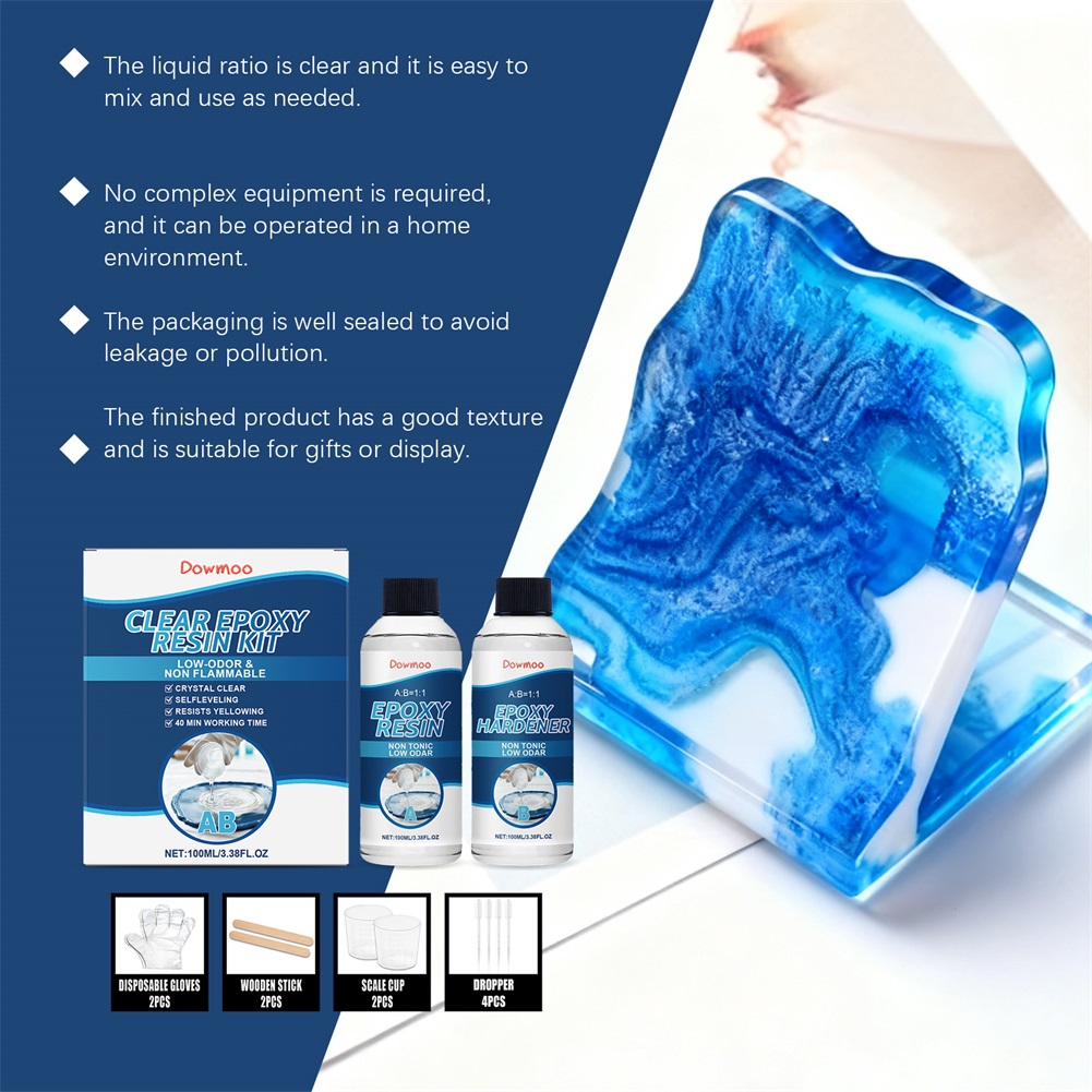 DIY Crystals Clear Epoxys Resi - Resin Art Mold 리뷰 및 가격