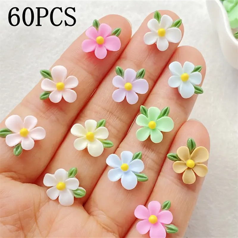 60pcs Mixed Resin Mini Colorfu - Resin Art Rose 리뷰 및 가격