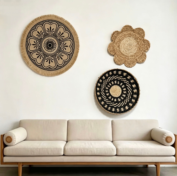 Boho Straw Wall Decor Grass We - Resin Art Hanging 리뷰 및 가격