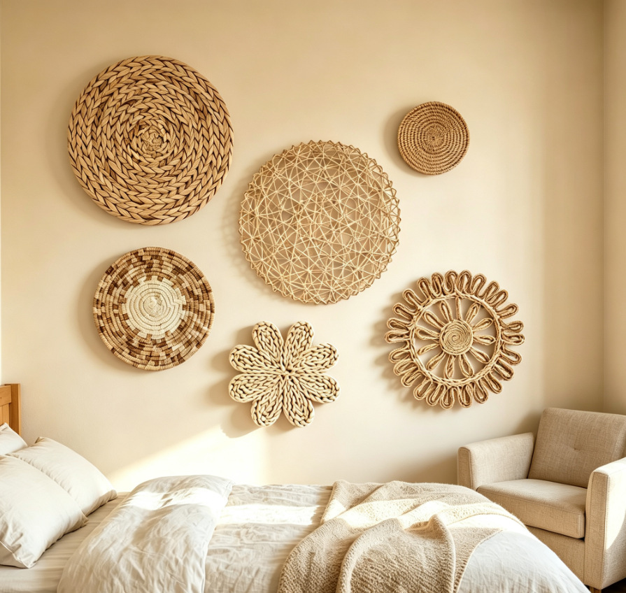 Boho Straw Wall Decor Grass We - Resin Art Hanging 리뷰 및 가격