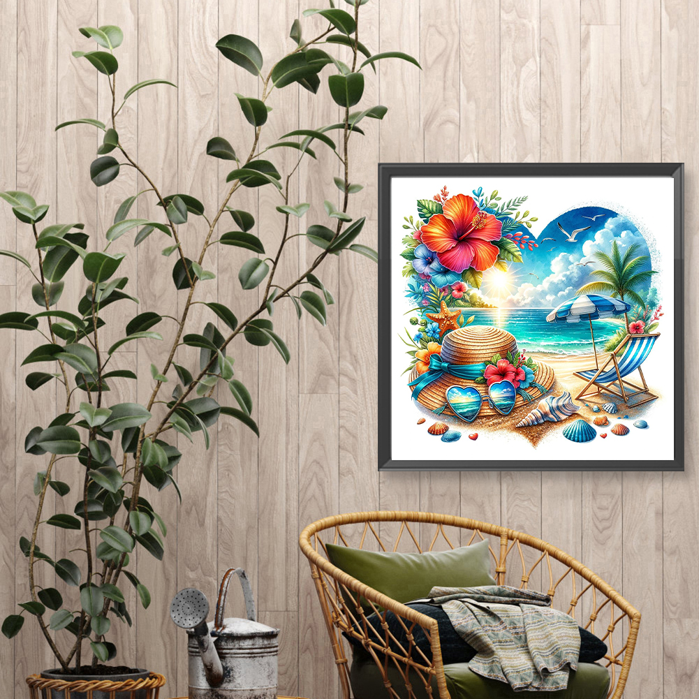 Summer Beach Full DIY 5D Round - Resin Art Ideas 리뷰 및 가격