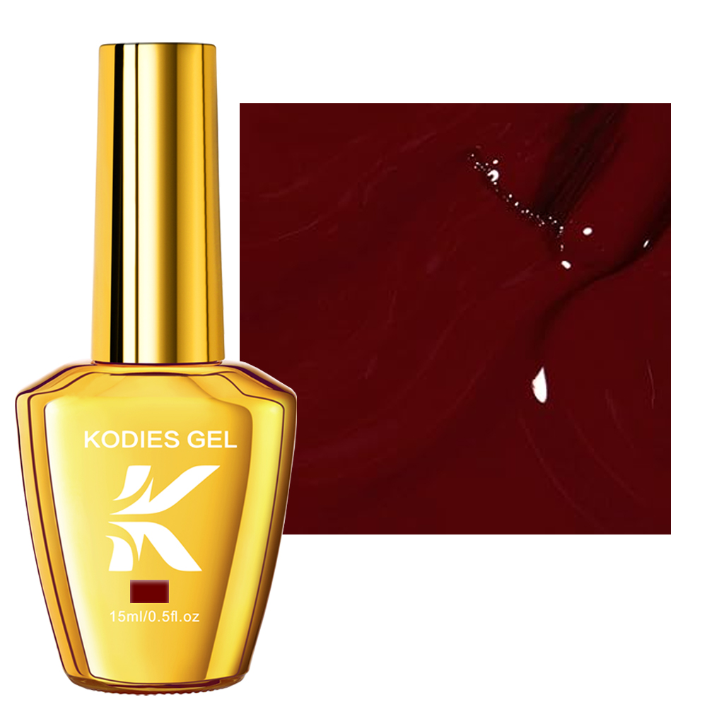 KODIES GEL Burgundy Red Gel Na - Uv Lamp Nail Resin 리뷰 및 가격