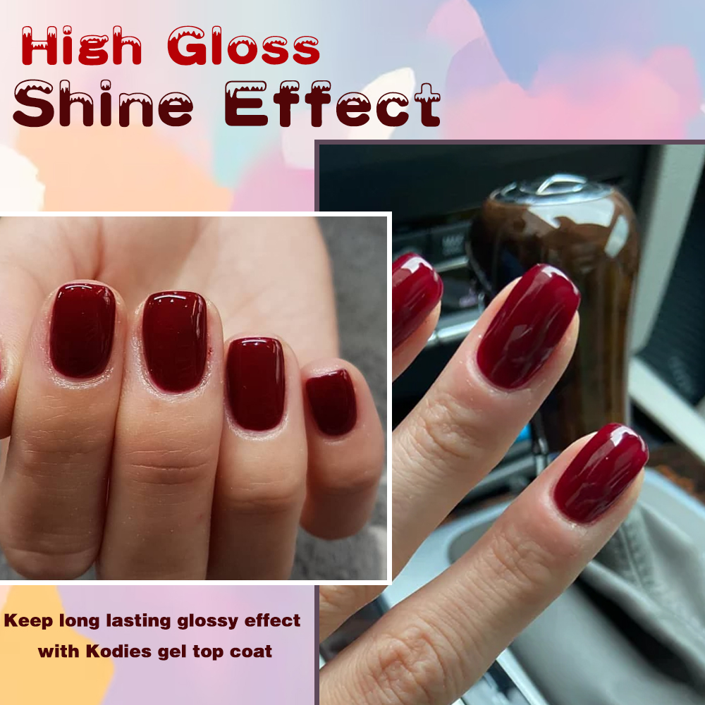 KODIES GEL Burgundy Red Gel Na - Uv Lamp Nail Resin 리뷰 및 가격