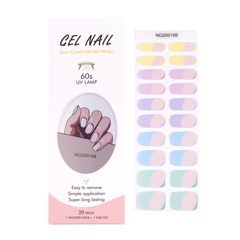 Huizi French Gel Nail Strips P - Uv Lamp Nail Resin 리뷰 및 가격