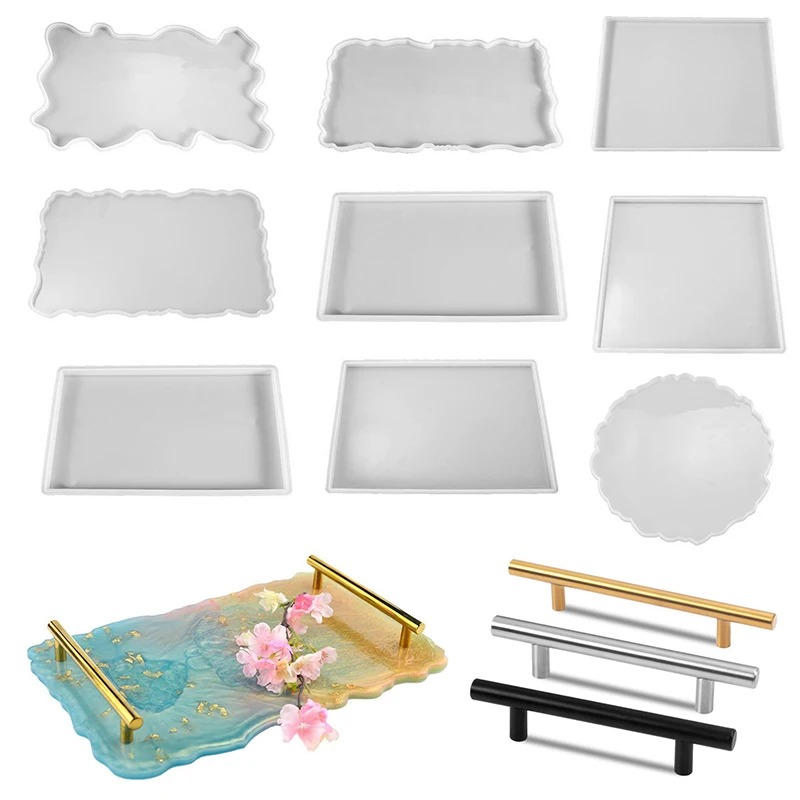 Tray Epoxy Resin Silicone Mold - Resin Art Mold 리뷰 및 가격