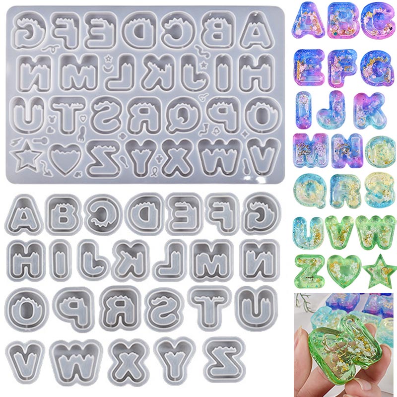 DIY Resin Art Ice Cream Letter - Resin Art Letter Keychain 리뷰 및 가격