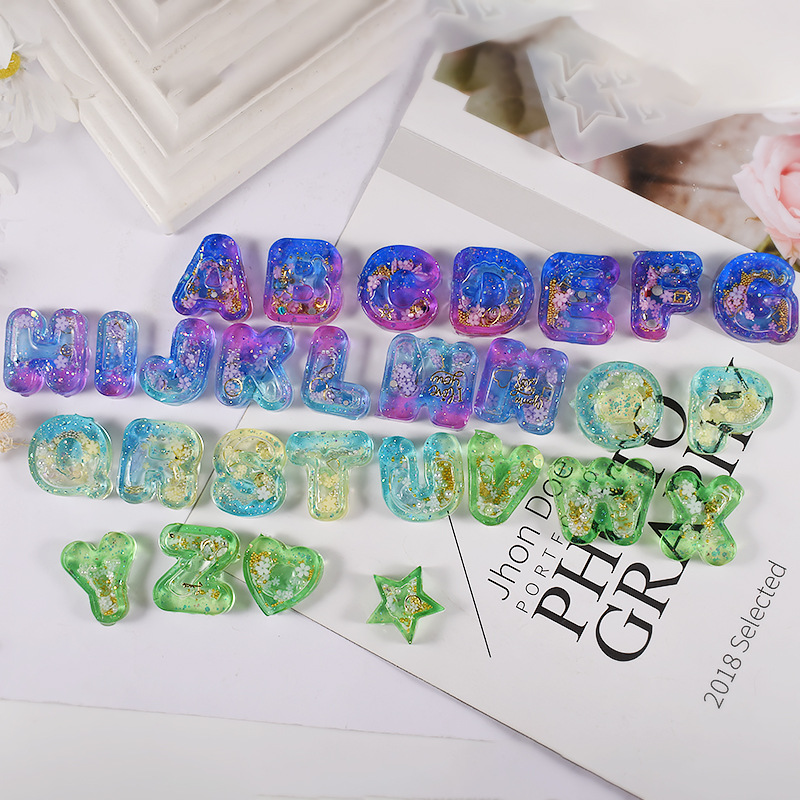 DIY Resin Art Ice Cream Letter - Resin Art Letter Keychain 리뷰 및 가격