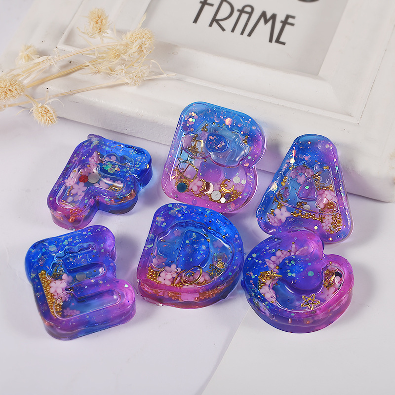 DIY Resin Art Ice Cream Letter - Resin Art Letter Keychain 리뷰 및 가격