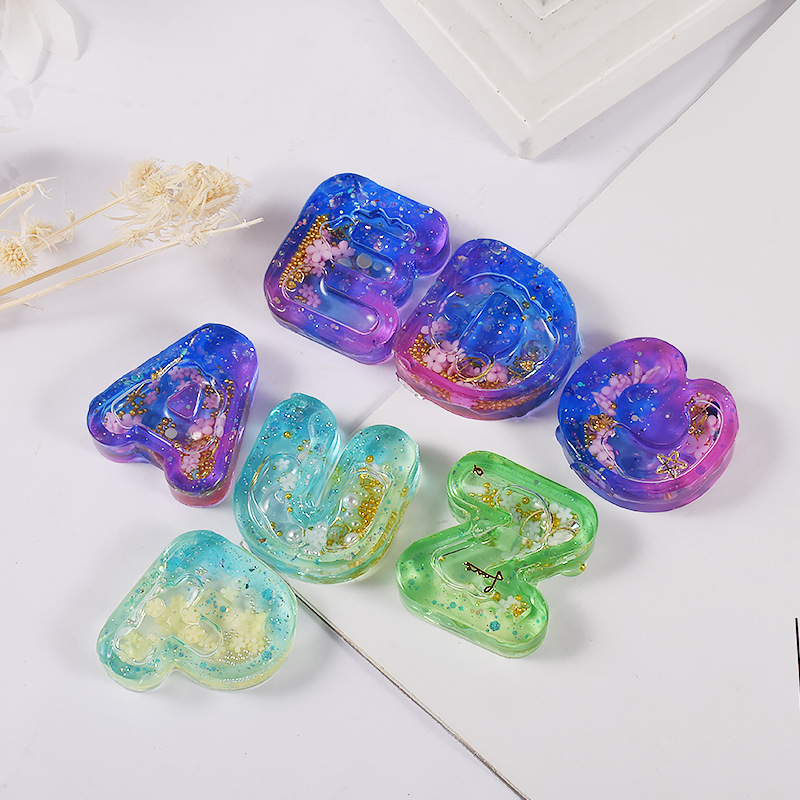 DIY Resin Art Ice Cream Letter - Resin Art Letter Keychain 리뷰 및 가격