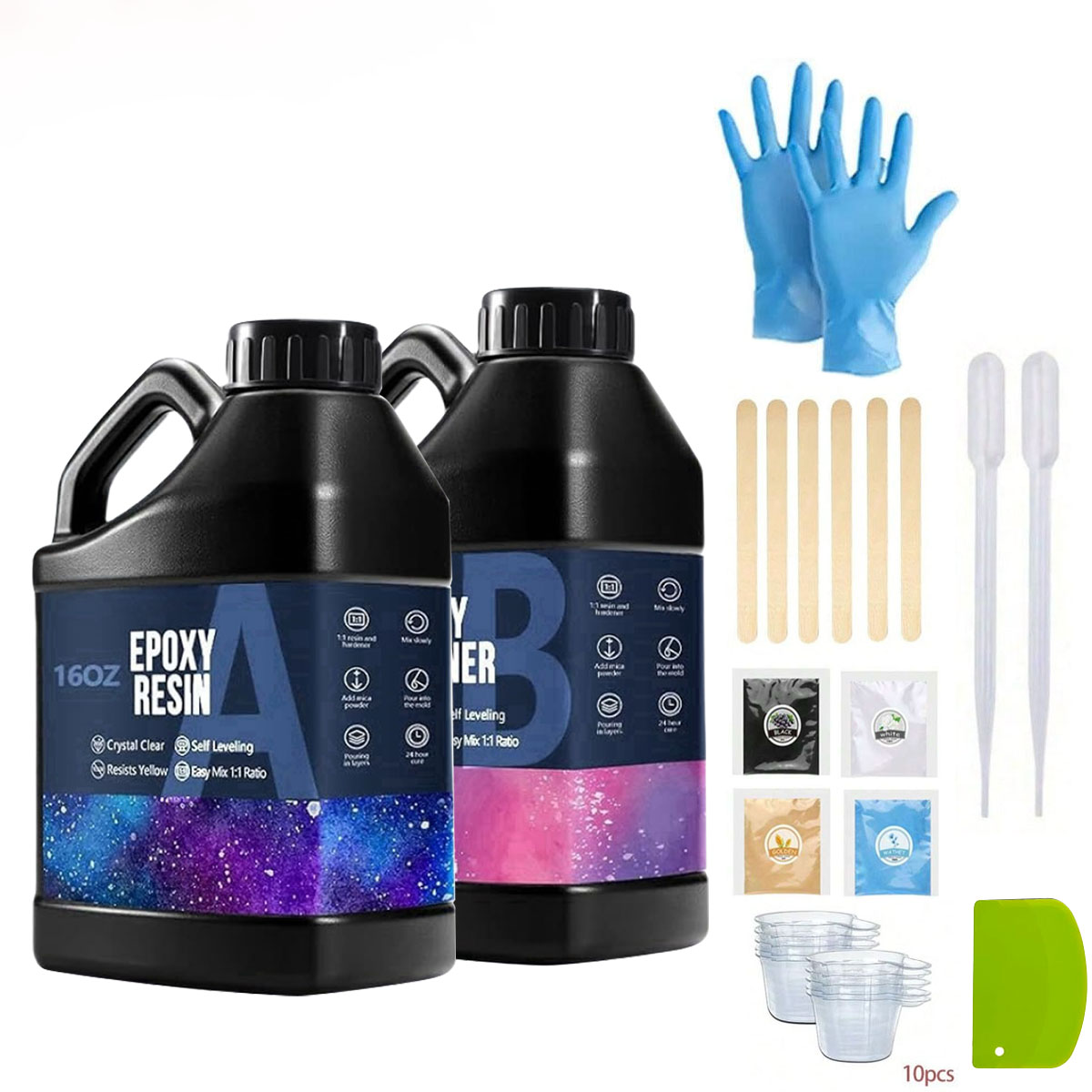 1000ml Crystal Clear Epoxy Res - Resin Art With Wood 리뷰 및 가격