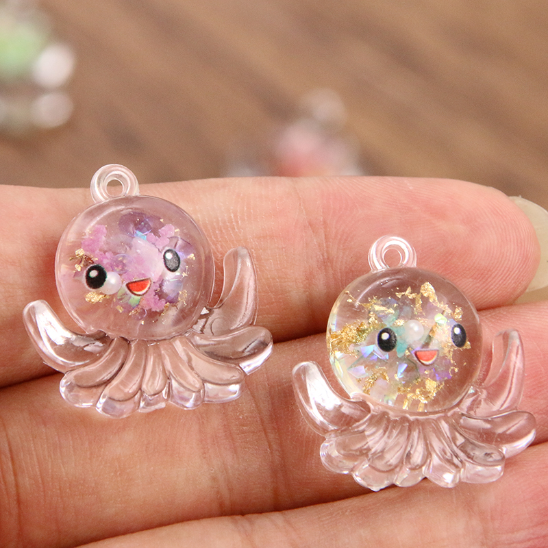 10Pcs 25x27MM Funny Animals Oc - Resin Art Beach Theme 리뷰 및 가격