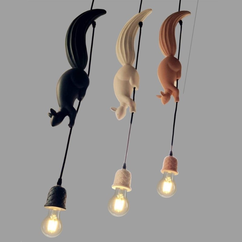 Nordic Creative Animal Squirre - Resin Art Hanging 리뷰 및 가격
