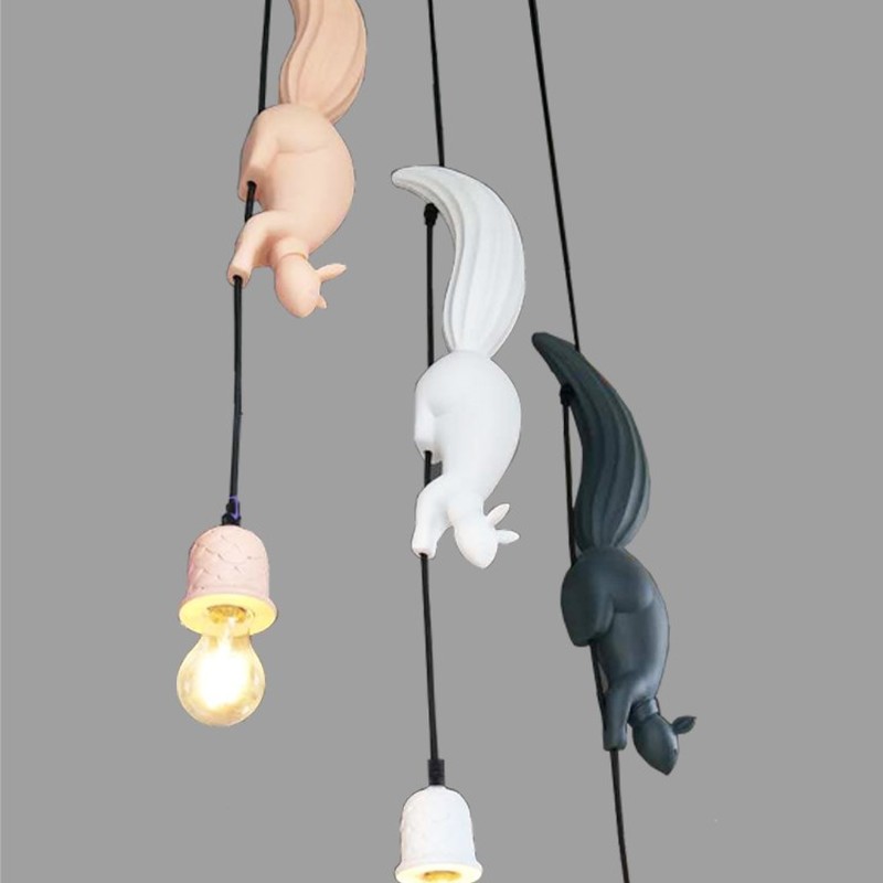 Nordic Creative Animal Squirre - Resin Art Hanging 리뷰 및 가격