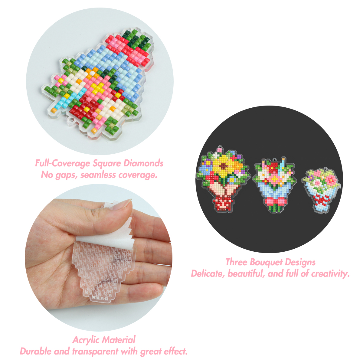 FOREVER YOUNG 3PCS Bouquet Acr - Resin Art Kit 리뷰 및 가격