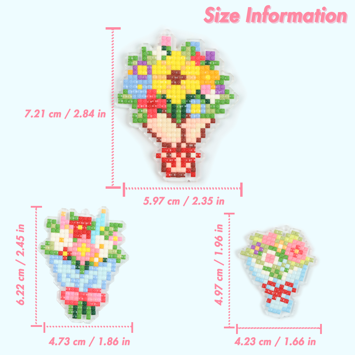 FOREVER YOUNG 3PCS Bouquet Acr - Resin Art Kit 리뷰 및 가격