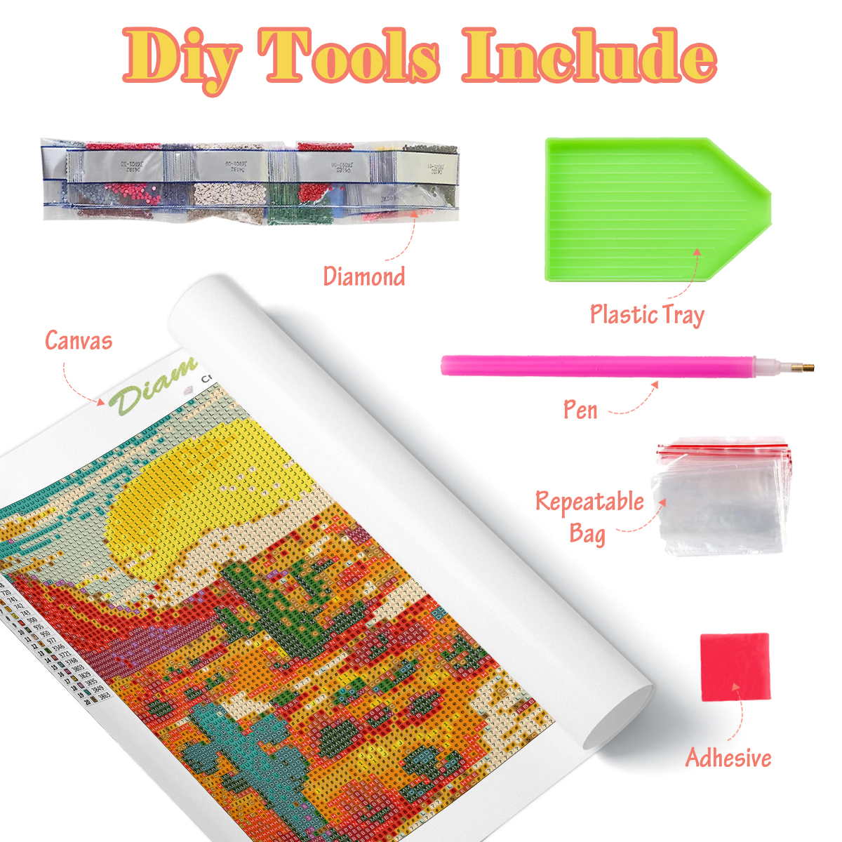 5d Diamond Painting Kits For A - Resin Art Ideas 리뷰 및 가격