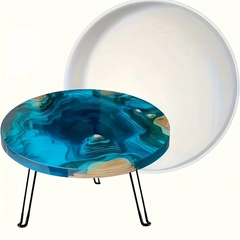 DIY Resin Round Table Silicone - Resin Art Table 리뷰 및 가격