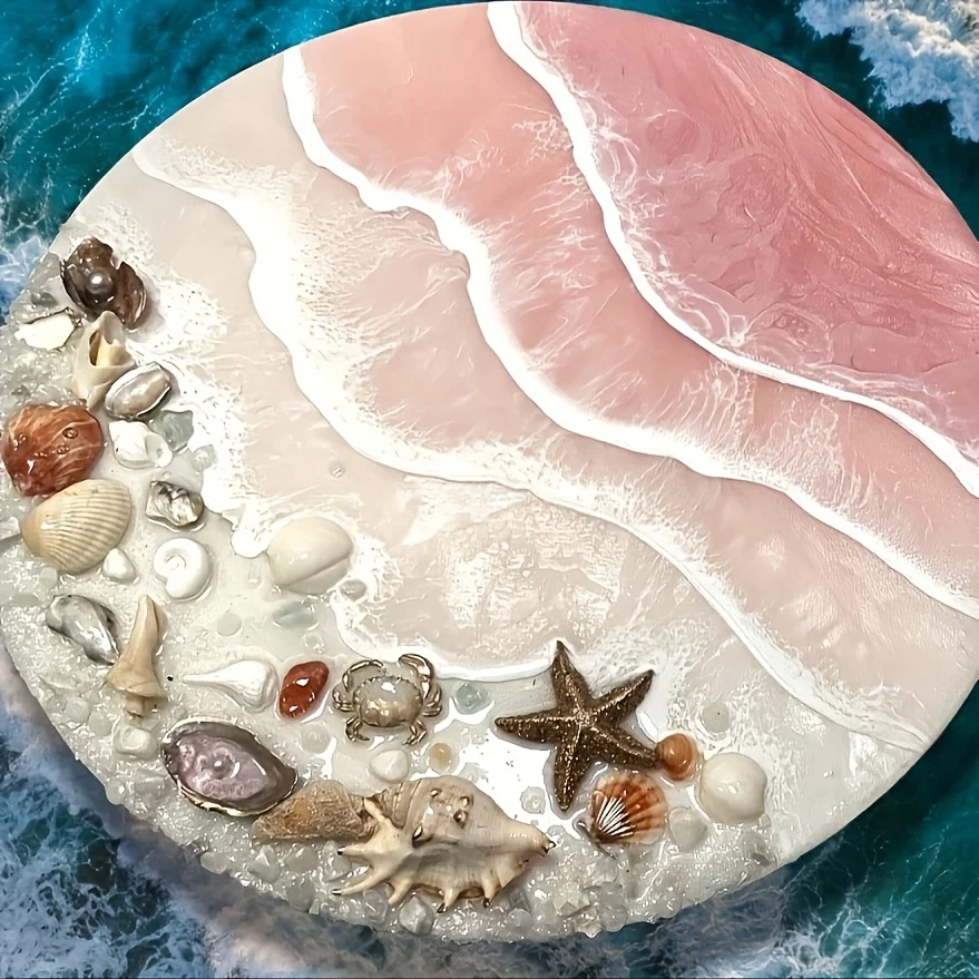 DIY Resin Round Table Silicone - Resin Art Table 리뷰 및 가격