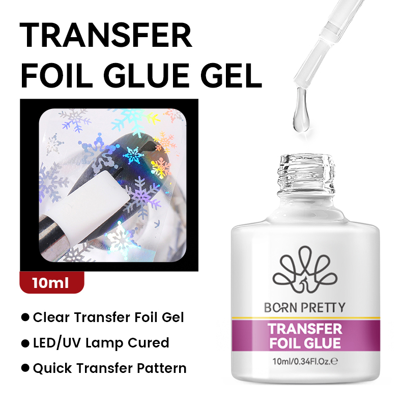 BORN PRETTY Nail Foil Glue Gel - Uv Lamp Nail Resin 리뷰 및 가격