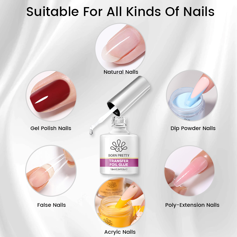 BORN PRETTY Nail Foil Glue Gel - Uv Lamp Nail Resin 리뷰 및 가격