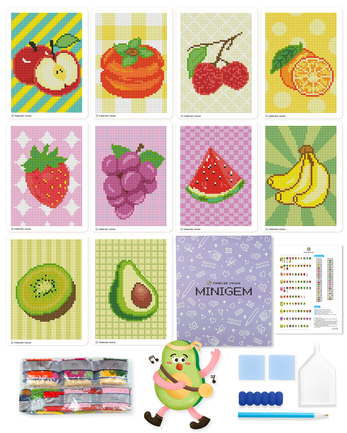 ForeverYoung DIY Diamond Paint - Resin Art Kit 리뷰 및 가격